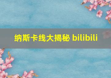 纳斯卡线大揭秘 bilibili